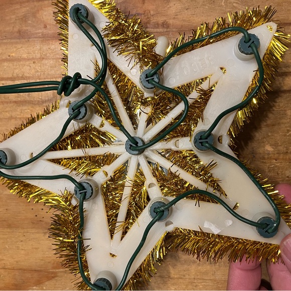 Rare vintage Christmas Tree Star topper - Picture 3 of 3